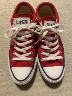 希少　CONVERSE コンバース　オールスター 23.5 A-RIB OX 赤