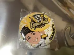 阪神タイガース ガチャ 優勝記念　坂本誠志郎　缶バッジ
