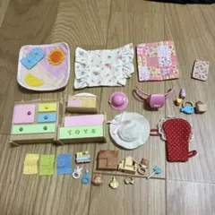 シルバニア　ベビーダンス・チェスト　おでかけアクセサリーセット　おもちゃ