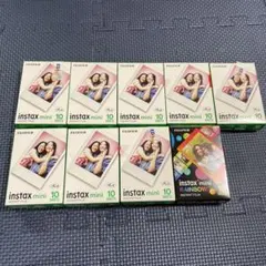 Fujifilm instax mini インスタントフィルム 9パック