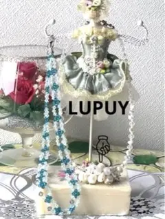 ビーズ＆ビジュー爽やかネックレス２本組JUDYジュディPIOREピノーレ好み方へ