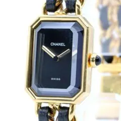 【極美品】CHANEL プルミエール Ｌ 腕時計 ウォッチ Ｑz 不動のサムネイル