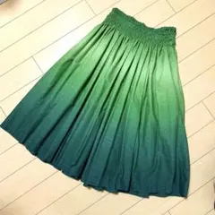 本日お値下げ！パウスカート緑76cm