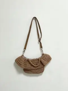 BREEZE キッズバッグ 鞄 フリルポシェット ショルダーバッグ