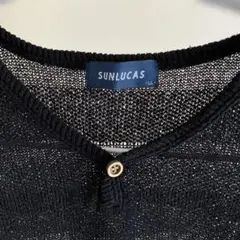 SUNLUCAS ボーダー長袖カットソーLLサイズ
