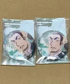 名探偵コナン 彩光キラキラカンバッジ 重悟 2点