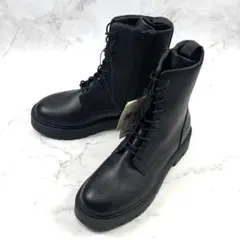 新品 完売商品 UNIQLO C コンフィールタッチ レースアップショートブーツ