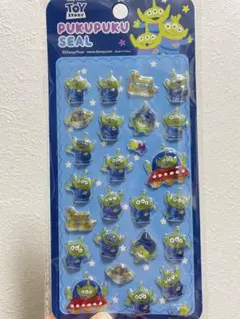 トイストーリー リトルグリーンメン ぷくぷくシール
