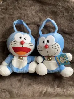 ドラえもん 手提げバッグ　ぬいぐるみ 2体セット