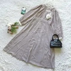 トッコクローゼット ワンピース ロング M きれいめ お呼ばれ 結婚式用 上品