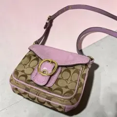 coach one shoulder bag soho signature