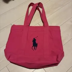 Polo Ralph Lauren ピンク トートバッグ