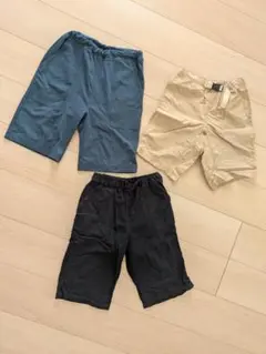 140cm 男の子 ハーフパンツ 3点 セット コムサイズム デビロック