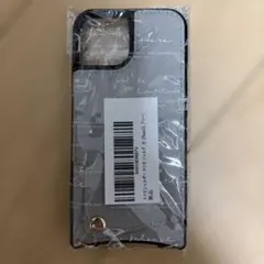 新品未開封★iPhone15用 スマホショルダーケース グレー