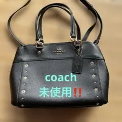 coach ショルダーバッグ　未使用‼️ ブラック　限定商品のサムネイル