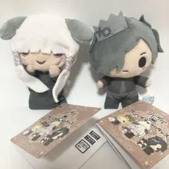 真天地開闢集団ジグザグ×サンリオキャラクターズ　マスコット　ぬいぐるみ　2種