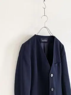 希少 80sビンテージ トリココムデギャルソン ウール カラーレスジャケット