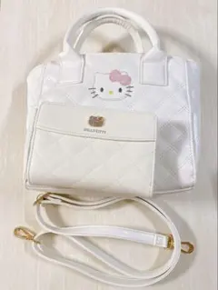 HELLO KITTY モノグラムバッグ おまけ付き - メルカリ