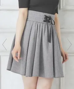 INGNI イング レースUPタックギャザーフレアスカート