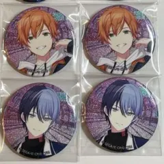 東雲彰人　青柳冬弥　ビビバス　特典　グリッター缶バッジ　グリ缶　缶バッジ　BNW