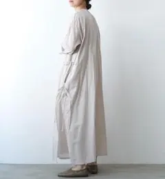 nui moud ヌイモンドラップワンピース nui mond ラップワンピース ecru