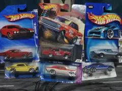 ホットウィール　ミニカー　セット　アメ車　インテリア　1/64