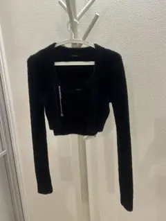 EMODA ネイビー 長袖カーディガン タンクトップセット