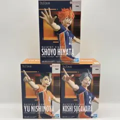 ハイキュー！！フィギュア　一本ナイッサー！！全3種セット　フィギュアのサムネイル