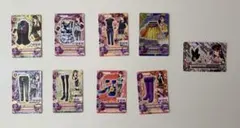 アイカツ カード 紫吹蘭のみ　9枚セット