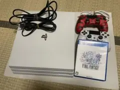 SONY PS4 Pro 1TB本体 ホワイト コントローラー2個 ゲーム付き