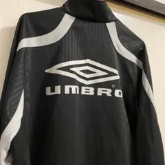 アンブロ　トラックジャケット　ストライプデザイン ブラック　y2k UMBRO