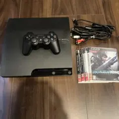 ソフト4本セット PlayStation 3 CECH−3000A 初期化済み