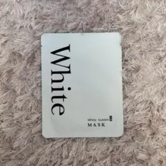 White bubble MASK ホワイトバブルマスク シートマスクのサムネイル