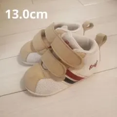 ASICS ベビーシューズ 13.0cm ベージュ