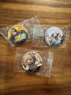 僕のヒーローアカデミア くら寿司 缶バッジ 3点セット