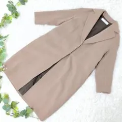 美品❗️ ウール82％アンゴラ18％【ジャーナルスタンダード】チェスターコート