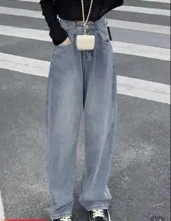 ワイドレッグデニム