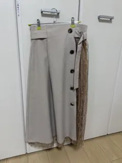 RESEXXY ベージュ フレアスカート