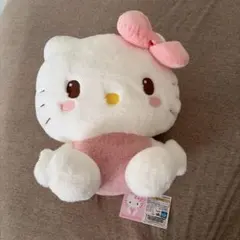 【激レア】ハローキティ ぬいぐるみ 寝そべりタイプ 乗用　平成レトロコレクション 激レア】ハローキティ ぬいぐるみ 寝そべりタイプ 乗用 平成レトロ