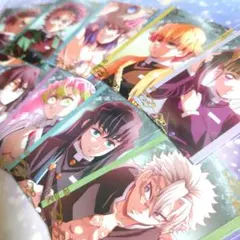 鬼滅の刃 無限城編 フォトカードセット 不死川 時透 伊黒 甘露寺 胡蝶