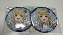 学園アイドルマスター 江ノ島 スイパラ 海の家 缶バッジ 藤田ことね