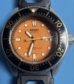 希少モデル セイコー ダイバー クォーツ オレンジ 2625-0010 稼働品