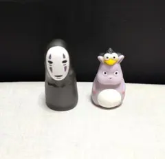 千と千尋の神隠し　カオナシ　坊ネズミ　指人形　フィギュア　スタジオジブリ