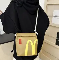 新品未使用　マクドナルド　紙袋風　クロスボディバック　ショルダーバック