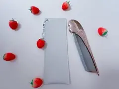 こじっこ様専用ページ ReFaハートコームケース ホワイトわんちゃんチャーム付き