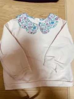 jacadi 花柄襟 トレーナー 18M