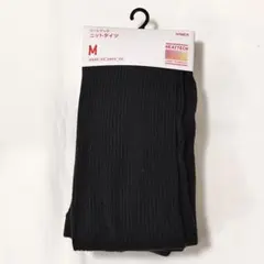 新品 UNIQLO ユニクロ ヒートテック ニットタイツ M ブラック