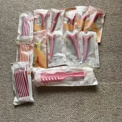 ヘアクリップブラシバンド合計13個セット