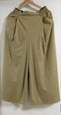 メルローズ　 ワイドパンツ　カーキ
