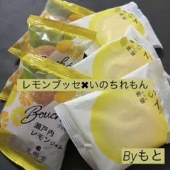[文明堂✖︎ラグノオささきl瀬戸内レモンブッセ３個カスタードケーキいのちれもん３個のサムネイル